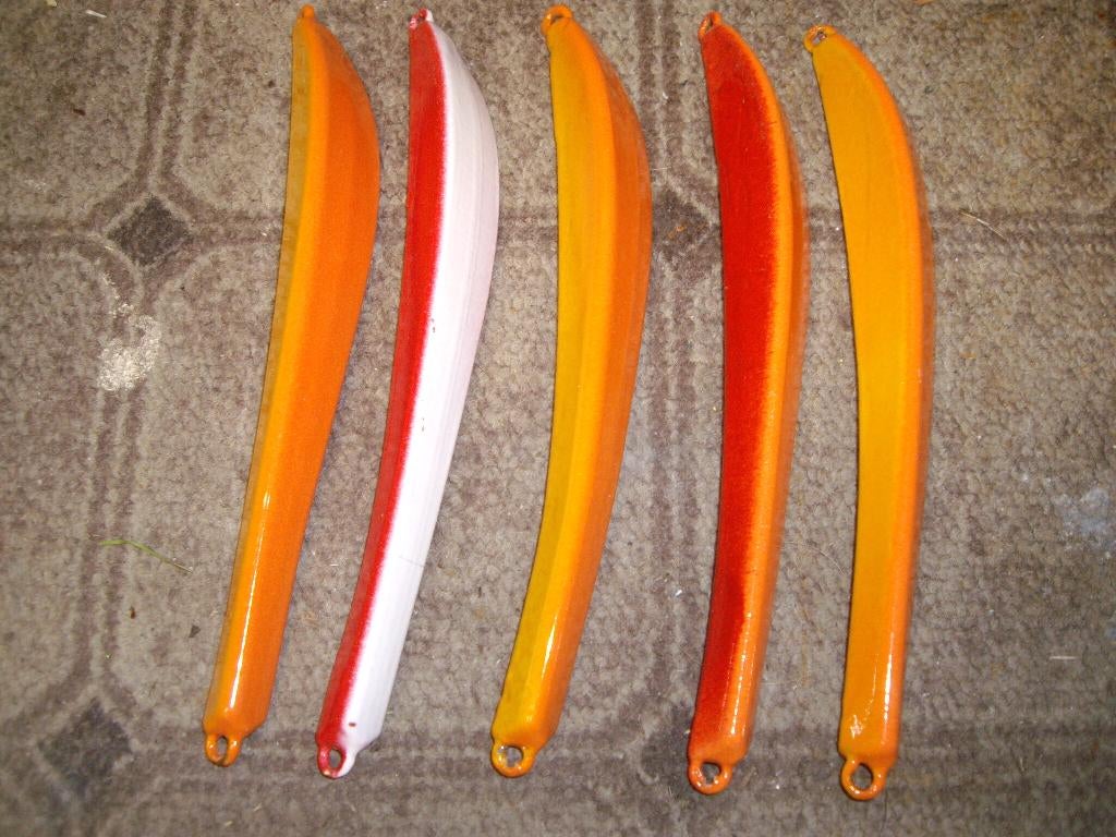 Bergman bananen vorm pilkers tussen 64 en 570 gram, Watersport en Boten, Ophalen of Verzenden, Nieuw, Dobber of Lood