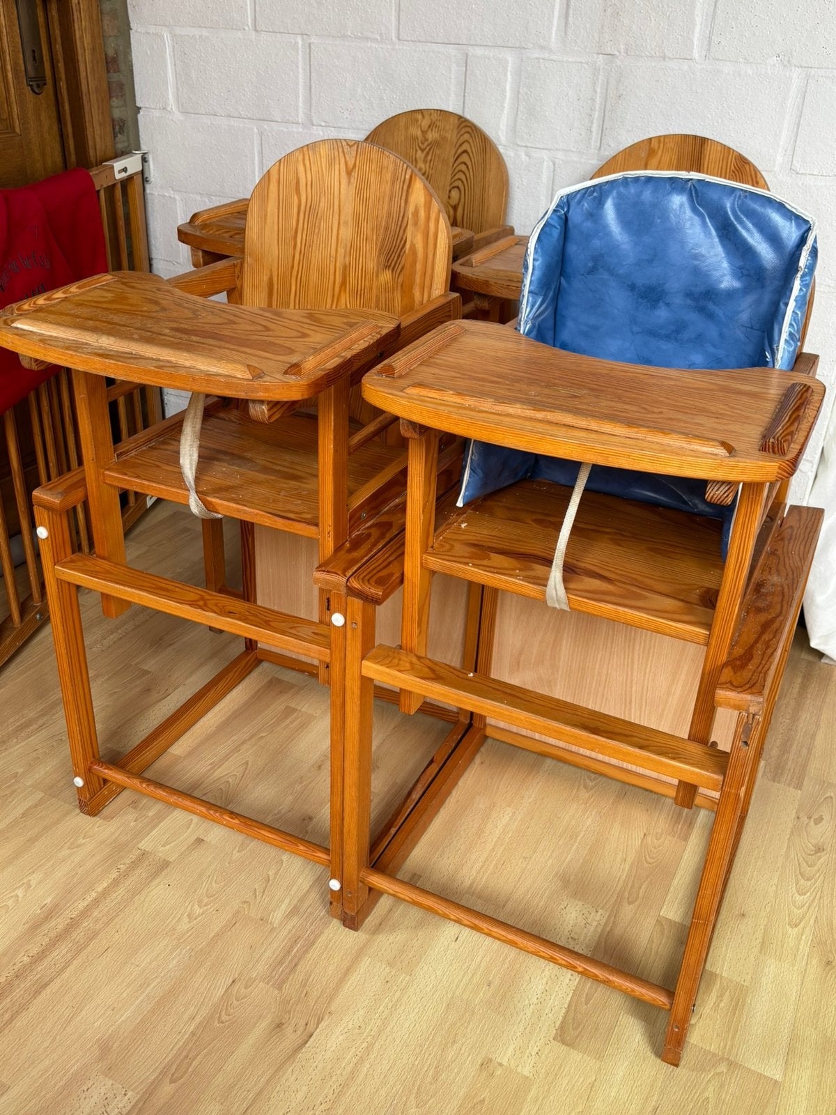 4 chaises hautes, Enlèvement, Comme neuf
