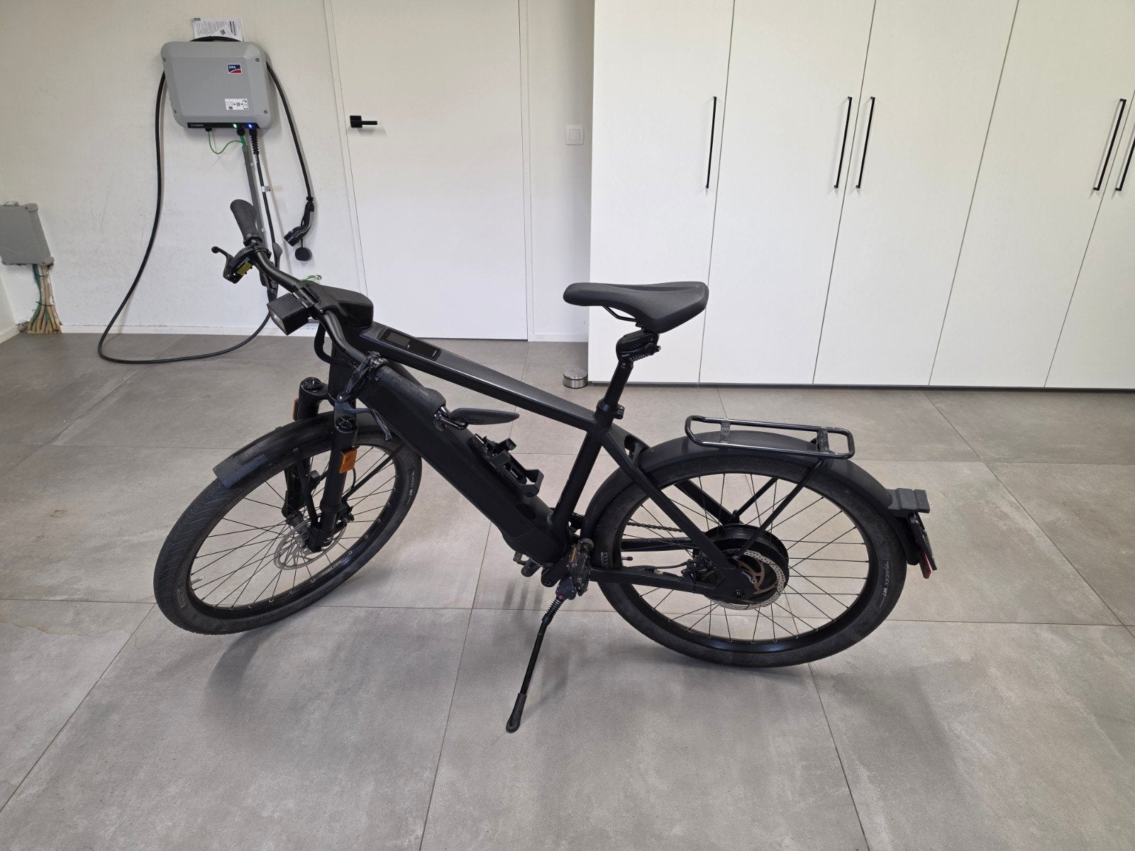 Stromer ST3 983 Wh L | verende vork + zadelpen | 9815 km, Ophalen, Gebruikt, Heren, Overige merken