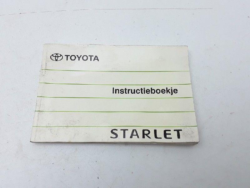 INSTRUKTIEBOEK Toyota Starlet (EP8 / NP8) (01-1989/03-1996), Gebruikt, Toyota