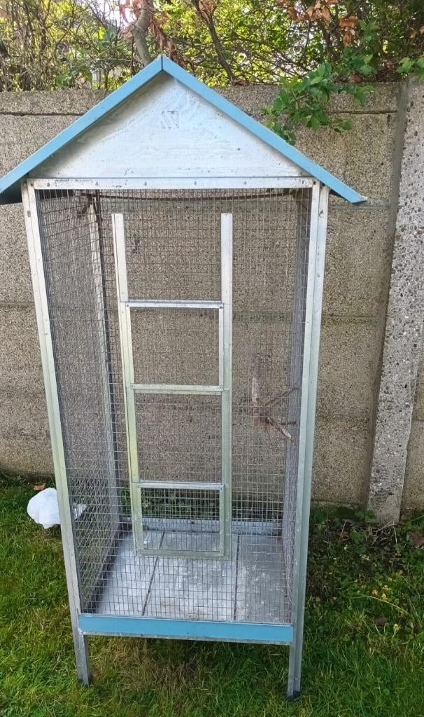 Cage à oiseaux, Animaux & Accessoires, Oiseaux | Cages & Volières, Utilisé, Cage à oiseaux, Aluminium, Enlèvement