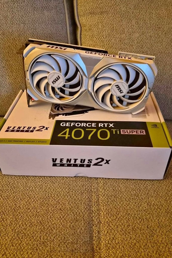 MSI Geforce RTX 4070 Ti Super 16gb, Informatique & Logiciels, Enlèvement ou Envoi, Comme neuf, Nvidia