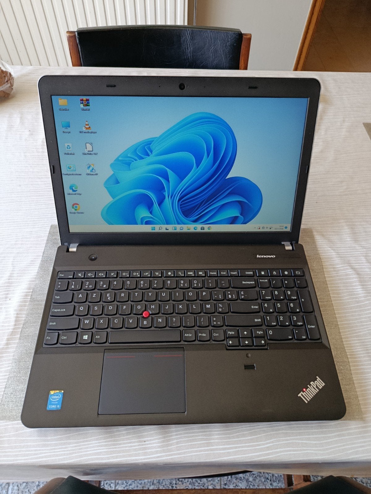 Lenovo 15 inch i5 laptop met 16 gb ram, SSD, Windows 11, Enlèvement