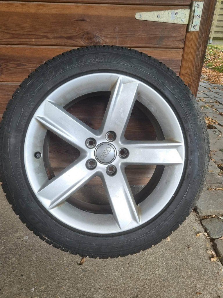 Pneus et jantes Audi d'origine, Autos : Pièces & Accessoires, Pneus & Jantes, Pneus hiver, Véhicule de tourisme, Enlèvement, Utilisé