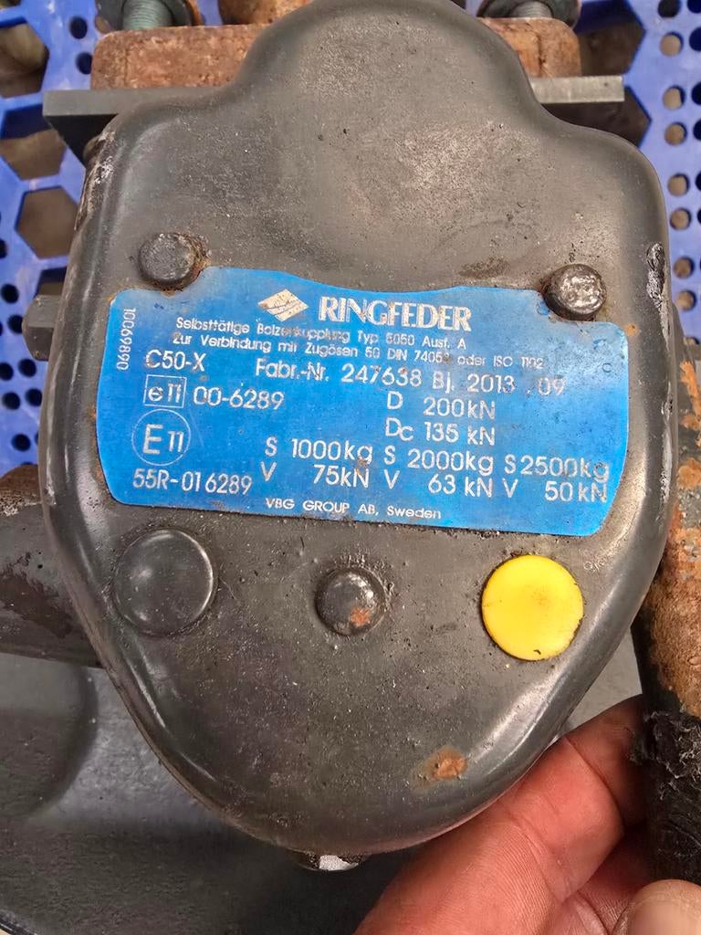 Vangmuil / rockinger, Auto-onderdelen, Vrachtwagen-onderdelen, Ophalen