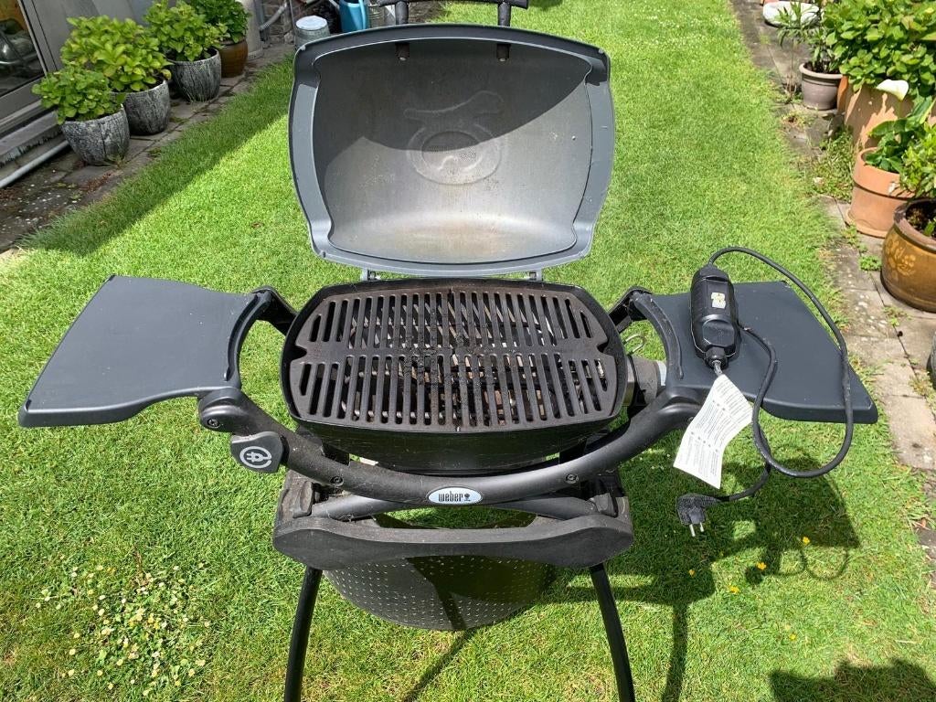 Barbecue Weber elektrisch met staander, Ophalen