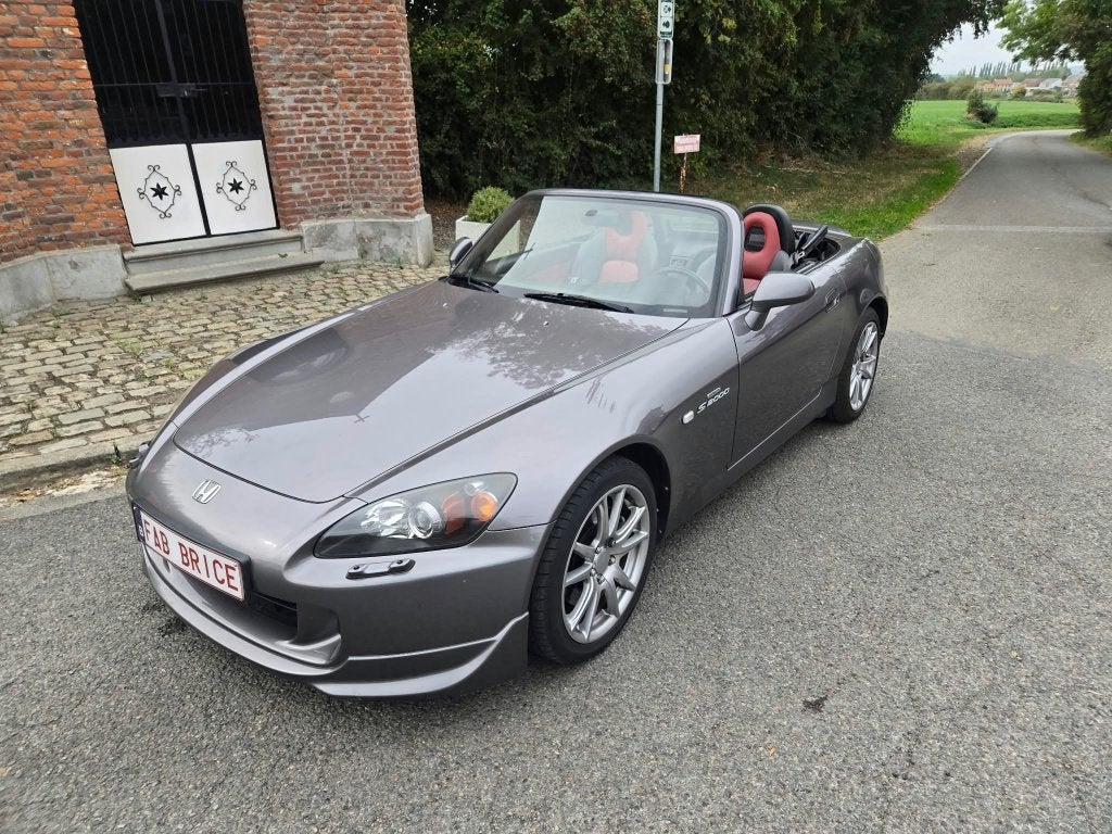 Superbe Honda S2000 Avec 100000 Km  de 2005, Auto's, Zwart, Cabriolet, Leder, Bedrijf