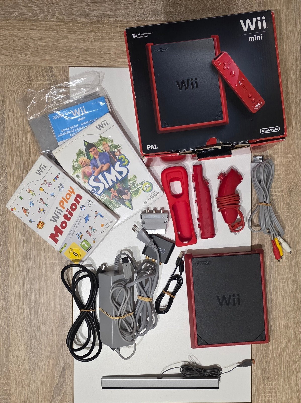 wii mini avec jeux, Games en Spelcomputers, Ophalen of Verzenden, Gebruikt, Met games