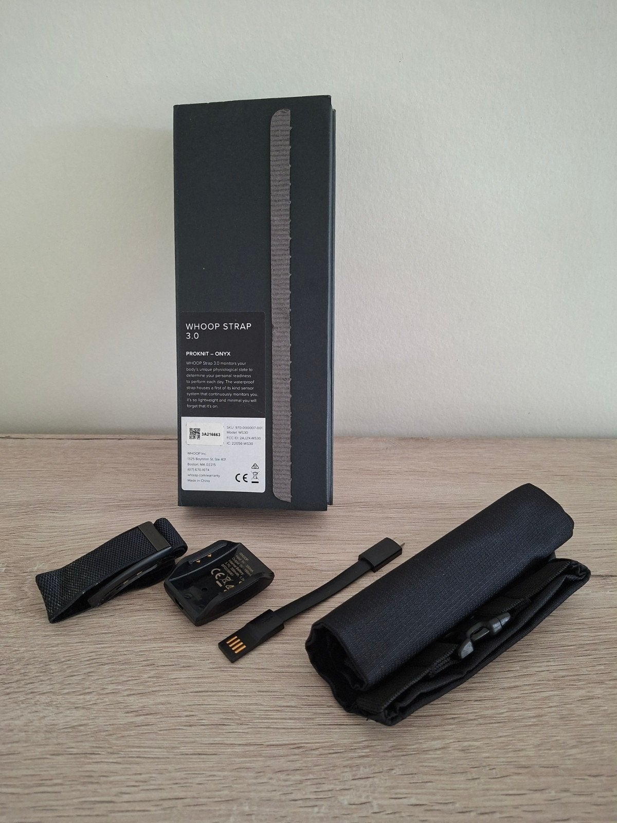 Whoop Strap 3.0 PROKNIT -ONYX, Enlèvement ou Envoi