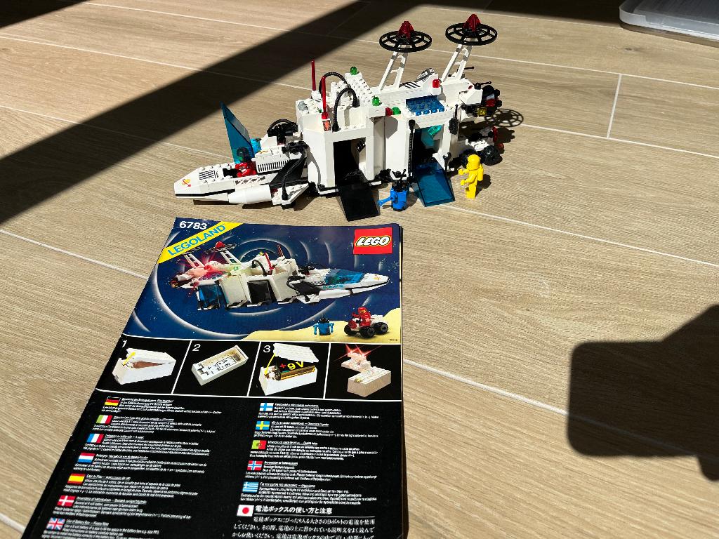 Lego 6783 - Croiseur émetteur de sonar, Enlèvement ou Envoi, Lego, Ensemble complet, Instructions incluses