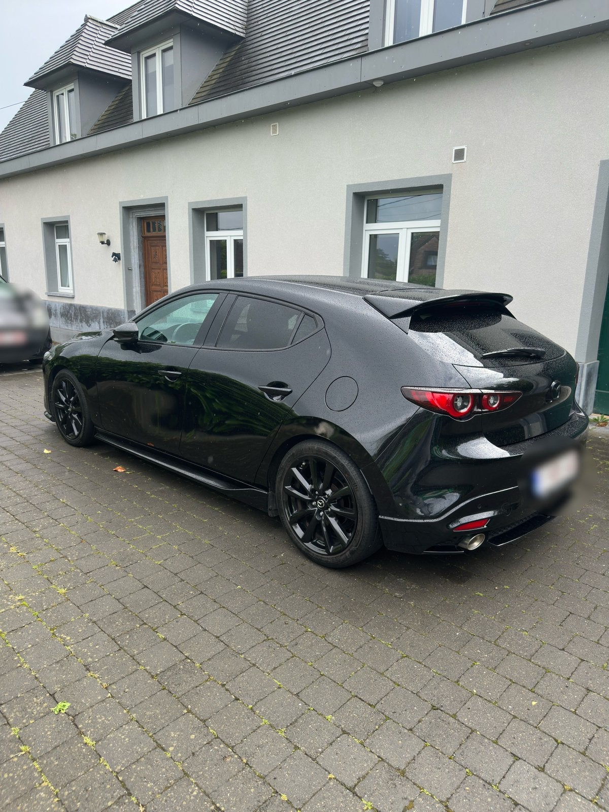 Mazda 3 Hatchback e-SkyActiv X 186 Auto/Aero/Zonnedak, Auto's, 1998 cc, 4 cilinders, 137 kW, Zwart