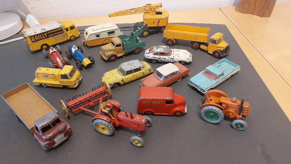 Dinky toy, Ophalen