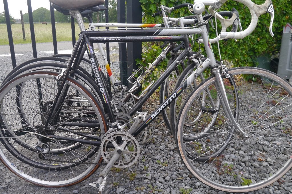 Retro koersfietsen 4 stuks, Ophalen