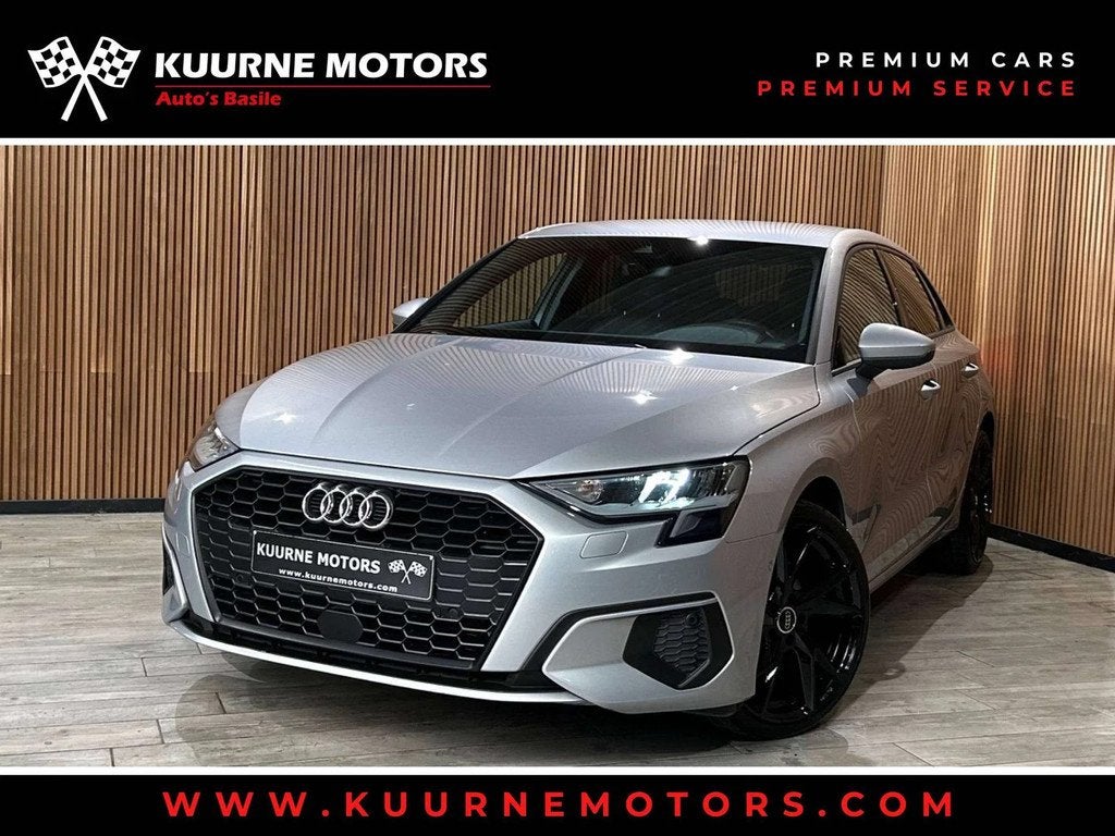 Audi A3 30 TFSI S Tronic Alu19"/Led/Leder/Pdc/Gps *1j garant, Cuir, Achat, Euro 6, Noir
