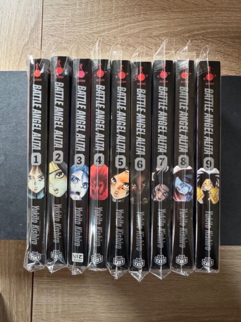 Battle Angel Alita manga compleet, Complete serie of reeks, Ophalen of Verzenden, Gelezen, Japan (Manga)