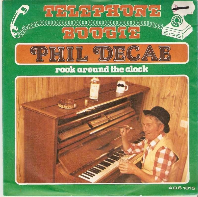 single Phil Decae - Telephone boogie, 7 inch, Ophalen of Verzenden, Zo goed als nieuw, Pop