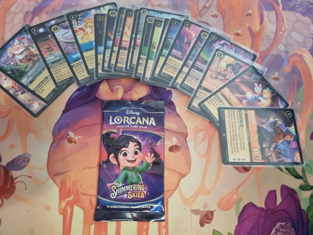 Ciels chatoyants rares et super rares de la S5, Enlèvement ou Envoi
