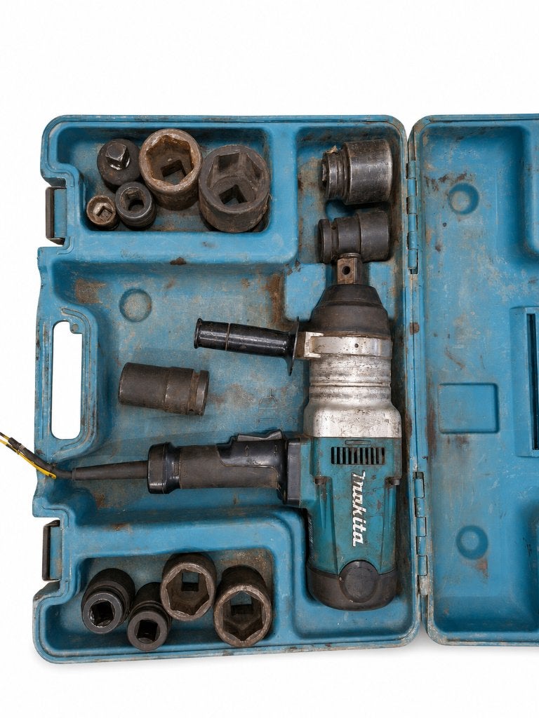 Titulo Makita TW1000 slagmoersleutel 1" 1000 Nm, Auto diversen, Autogereedschap, Ophalen, Gebruikt