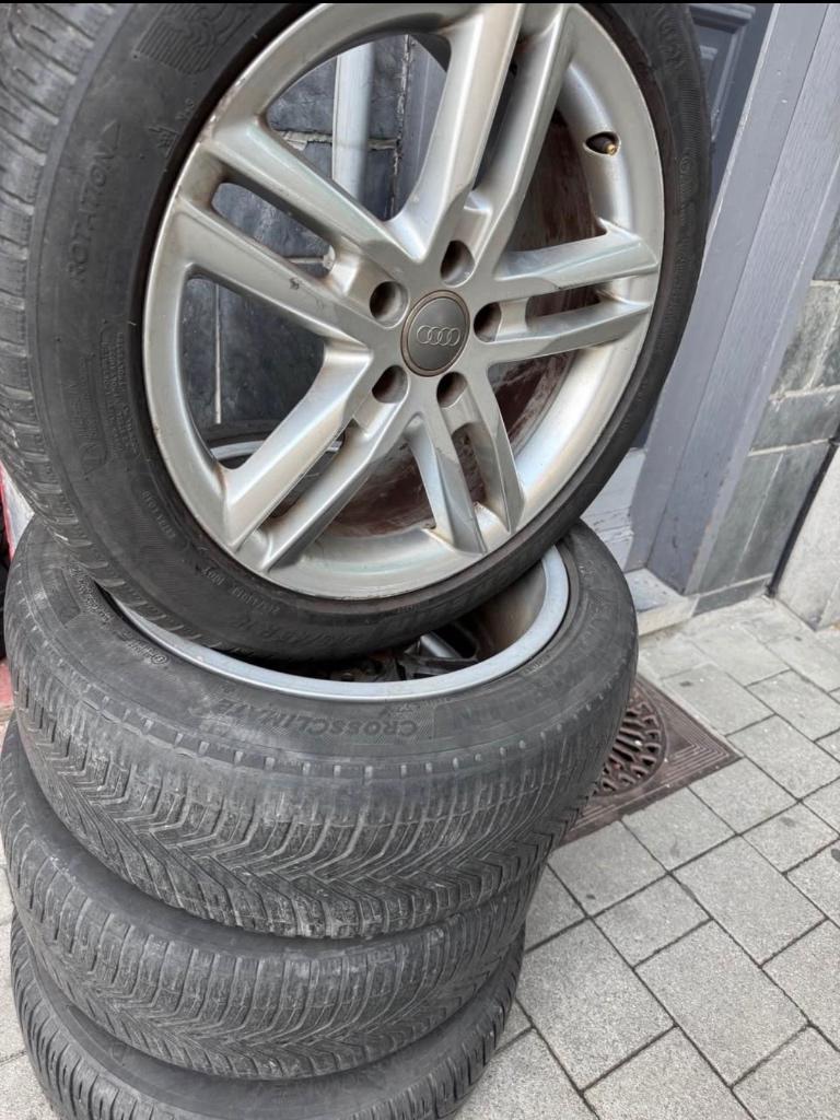Jantes Audi A6 245/45/18, Enlèvement, Jante(s)