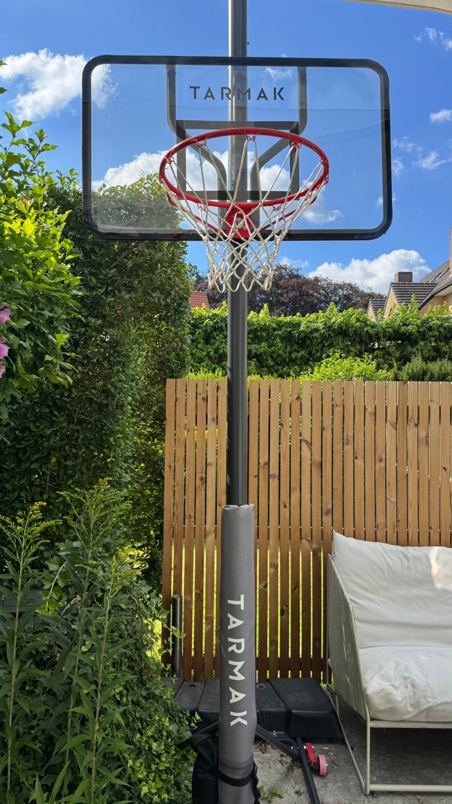 Kipsta basketbalpaal B100 easy, Sport en Fitness, Basketbal, Ophalen, Zo goed als nieuw