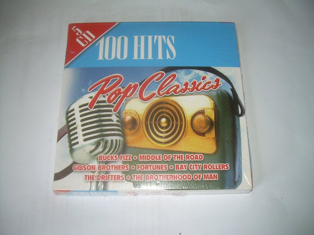 5 CD - 100 TUBES - CLASSIQUES DE LA POP, Enlèvement ou Envoi, Premier pressage, Neuf, dans son emballage, Coffret
