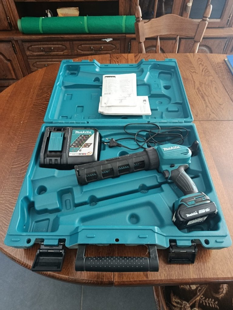krasvrij goedwerkende makita accukitpistool, Enlèvement, Comme neuf