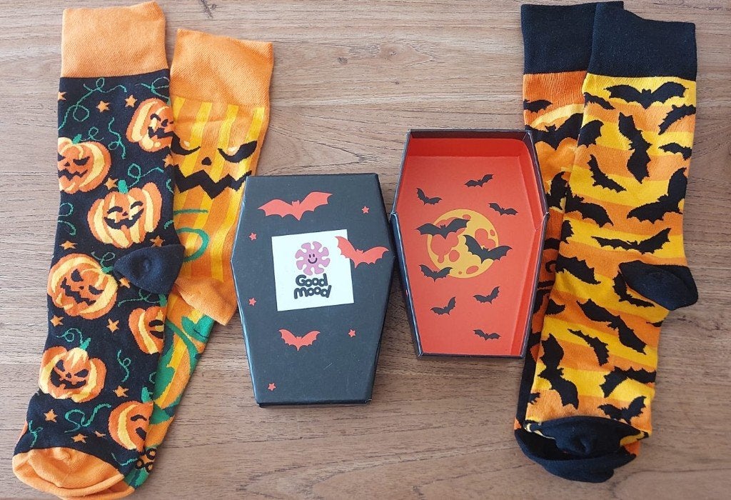 Geschenkverpakking Halloween Sokken (maat 43-46), Enlèvement ou Envoi, Neuf, Taille 43 à 46