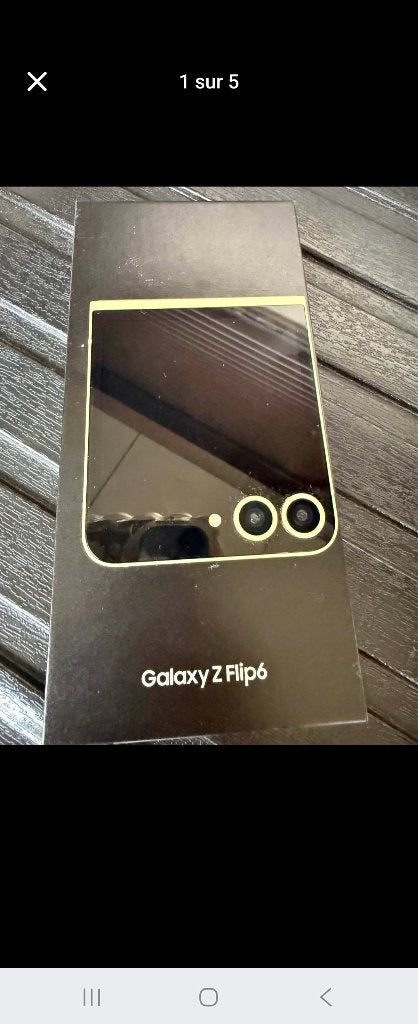 Samsung flip z6, Enlèvement