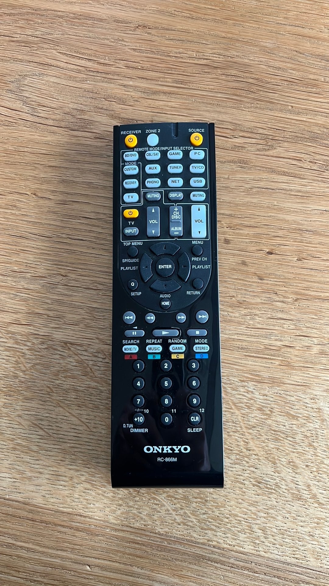 Télécommande d’ampli Onkyo, TV, Hi-fi & Vidéo, Enlèvement, Comme neuf