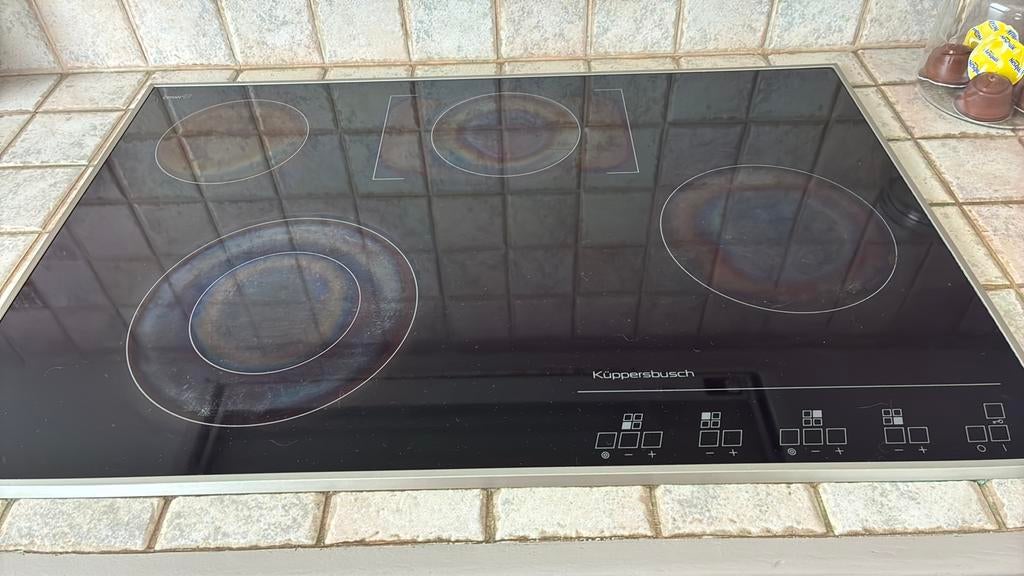 Kupperbusche kookplaat, Electroménager, Tables de cuisson, 4 zones de cuisson, Encastré, Halogène, Enlèvement