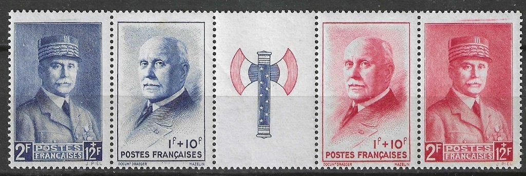 Frankrijk 1942 - Yvert 568-571 - Philippe Petain  (PF), Verzenden, Postfris