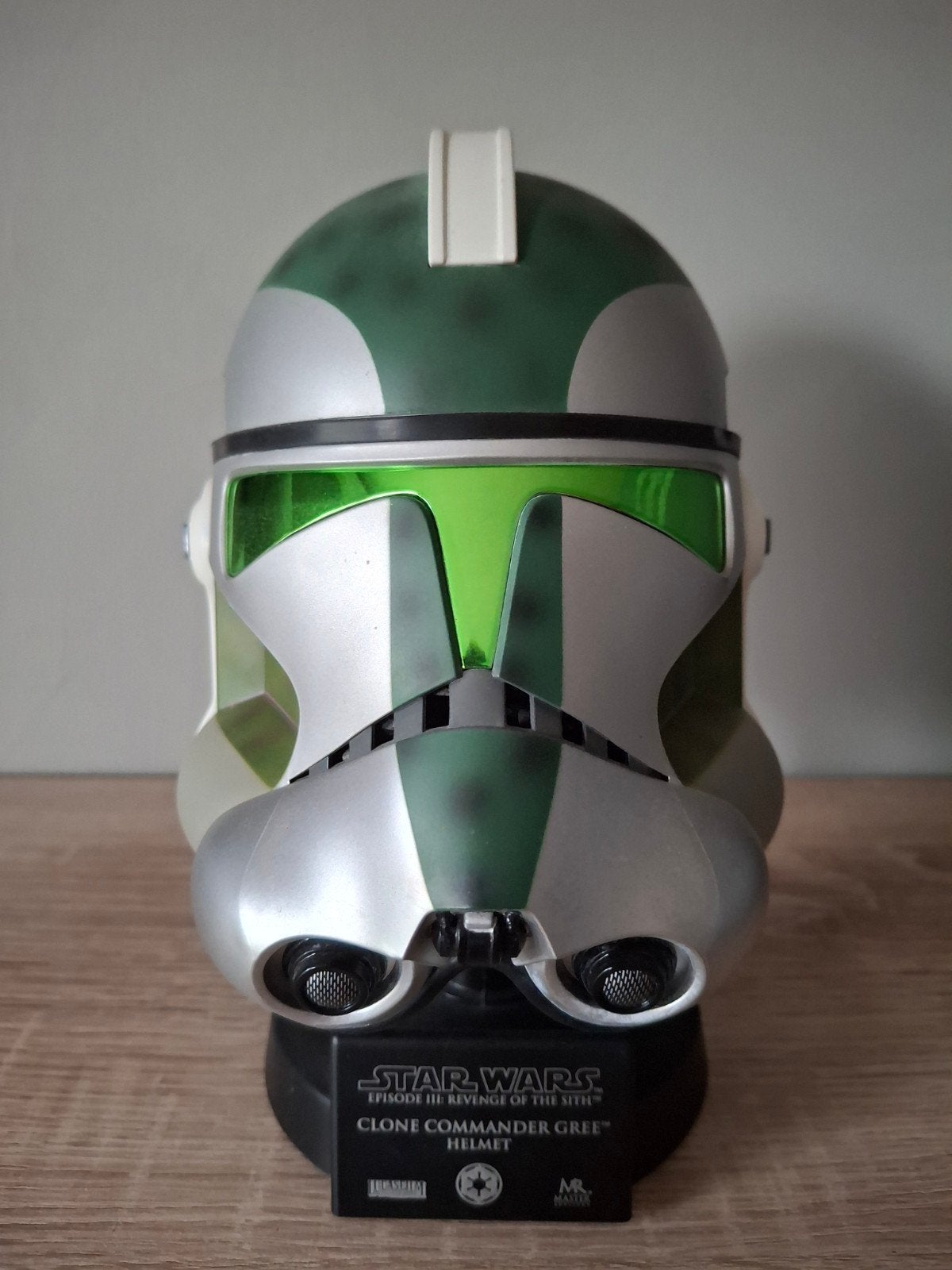 2007 MR Master Replicas Star Wars Clone Commander Gree helm, Verzamelen, Star Wars, Ophalen of Verzenden