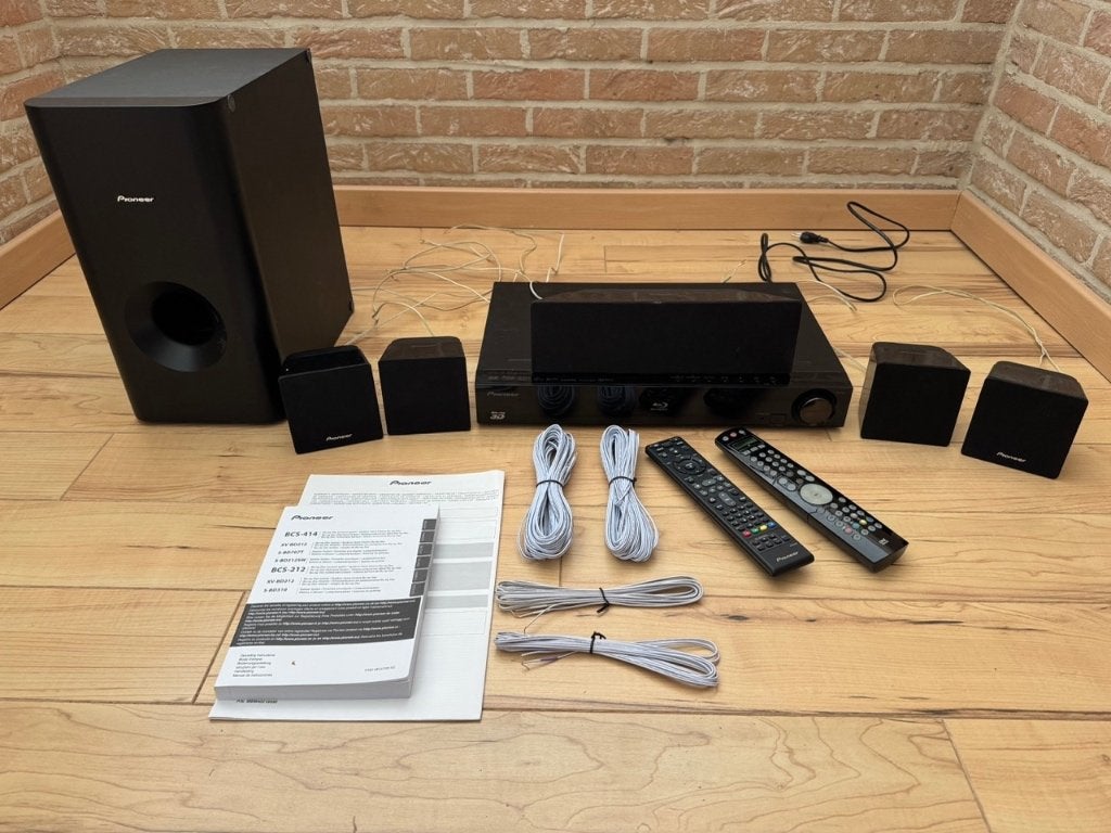 Home Cinema 5.1 Pioneer BCS-212 + Extra One For All Stealth, Lecteur Blu-ray, Enlèvement ou Envoi, 70 watts ou plus, Système 5.1