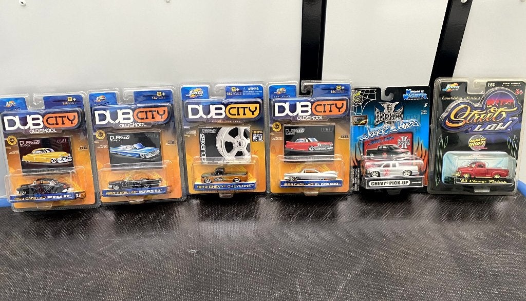 Lot 6 Jada Toys modelauto's 1/64 NIEUW Dub City / Street, Ophalen, Nieuw, Auto