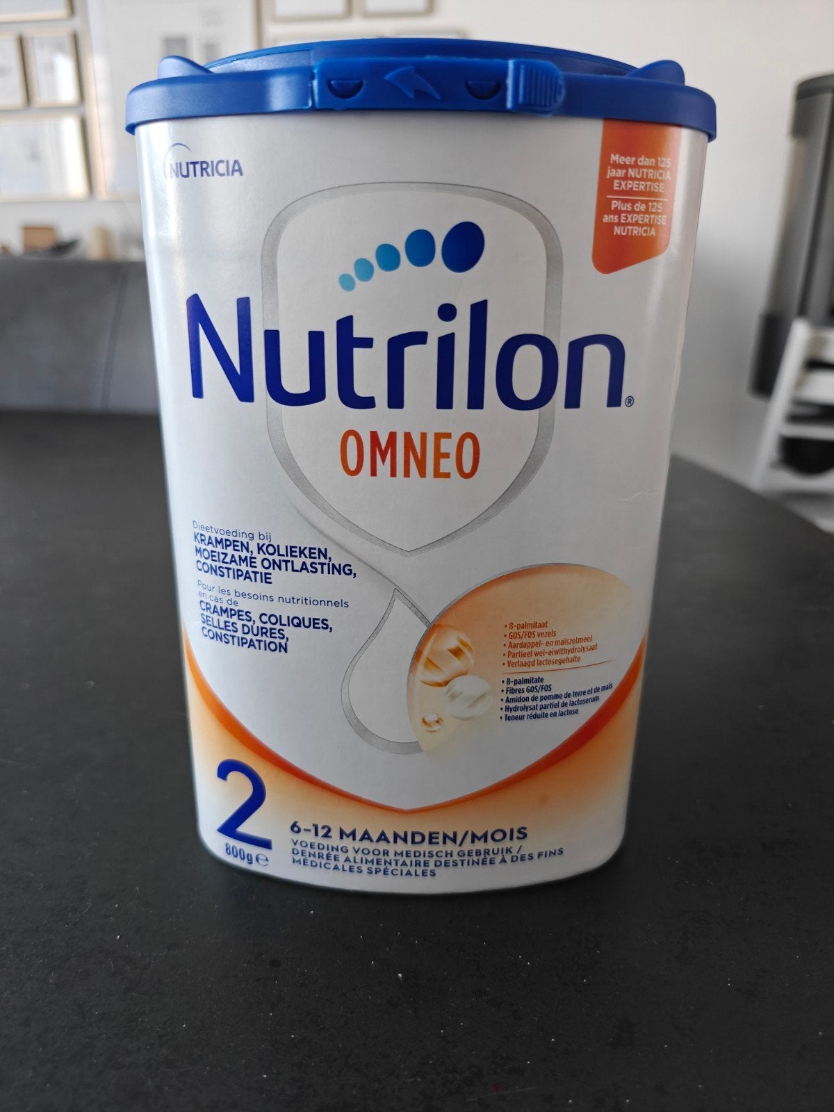 Nutrilon Omneo 2 lait en poudre 800g, Enlèvement, Neuf, Boîte de conservation, Nutrilon