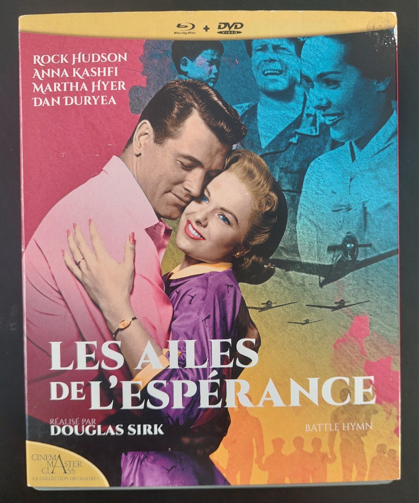Blu-ray + Dvd  Les ailes de l'espérance ( Rock Hudson,...), Enlèvement ou Envoi