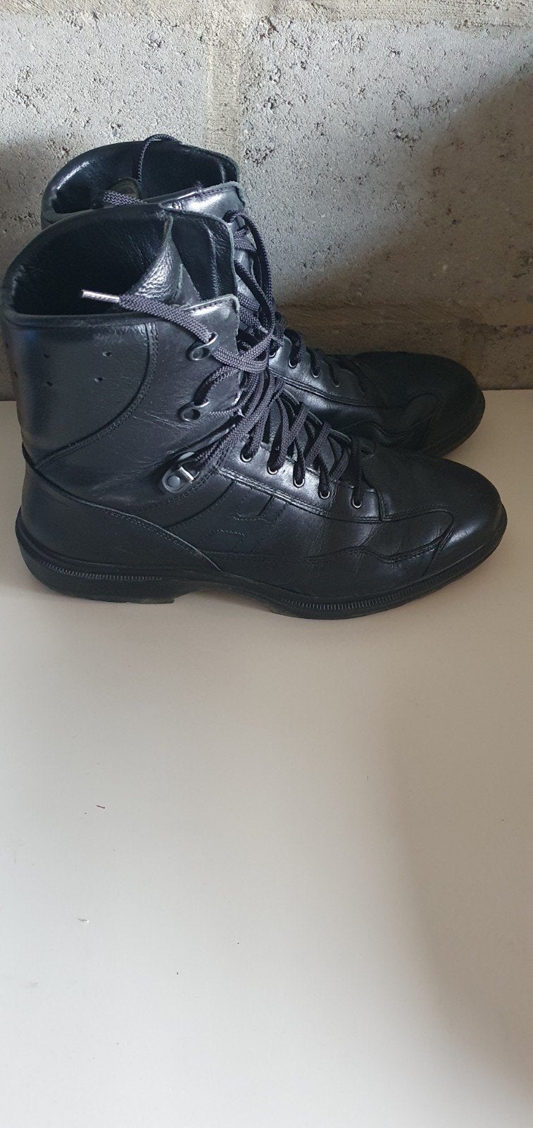bottines laarzen boots, Bottes, Enlèvement, Porté, Noir