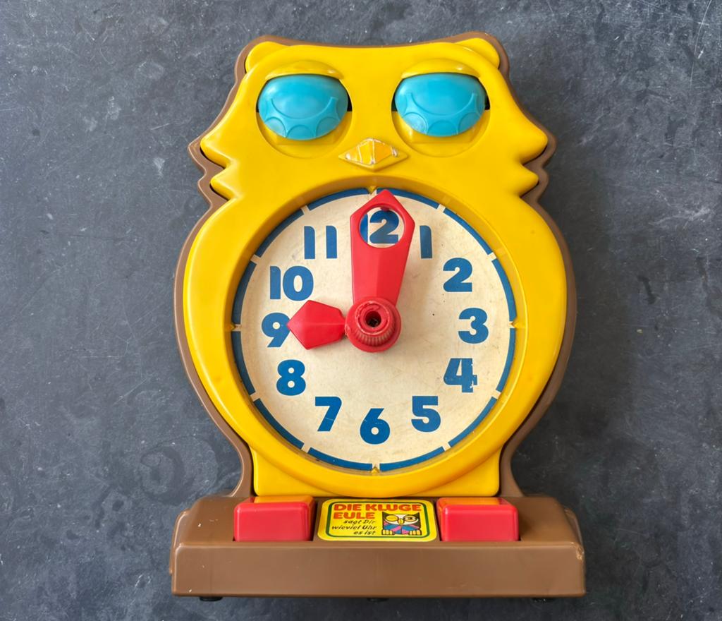 Tomy uil klok 1975 | vintage educatief speelgoed, Enlèvement ou Envoi, Comme neuf