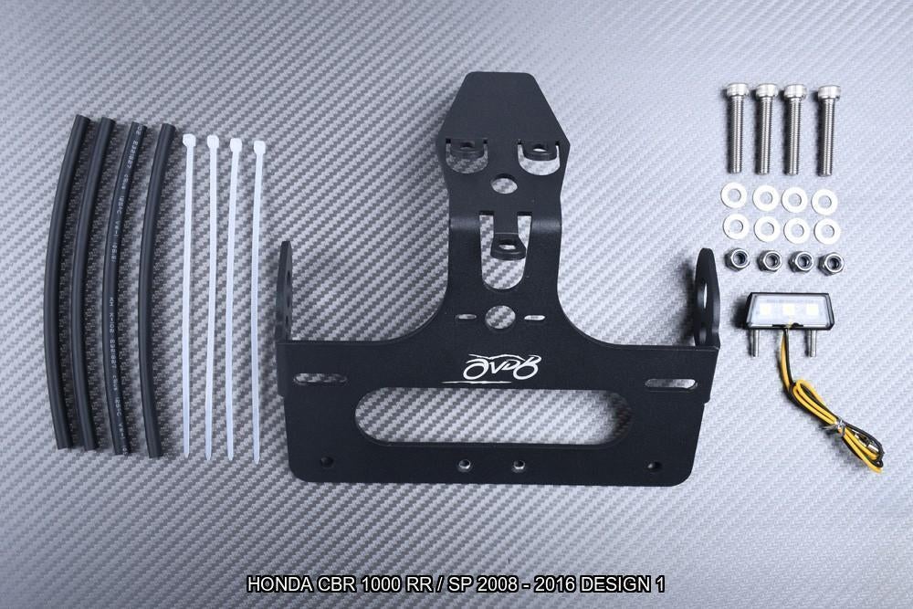 Korte Kentekenplaathouder HONDA CBR 1000 RR / SP 2008 - 2016, Motoren, Ophalen of Verzenden, Nieuw