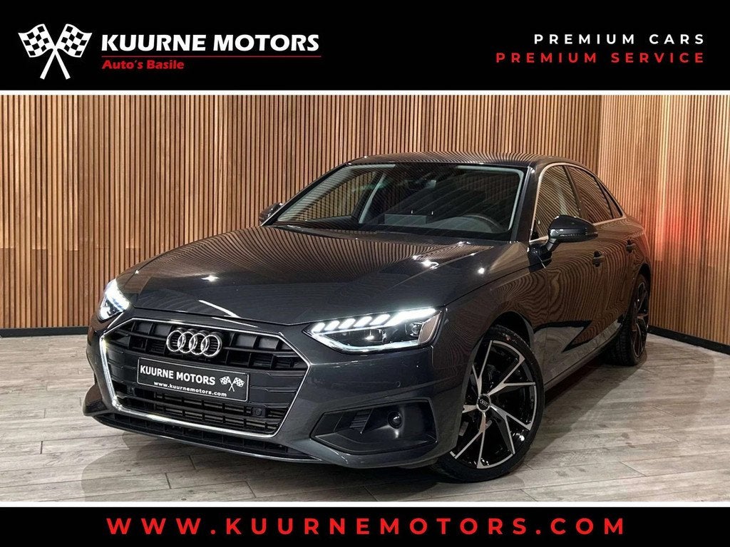 Audi A4 35 TFSI S Tronic Alu19"/Led/Gps/Leder/VerwZet/Pdc *1, Auto's, Audi, Automaat, 4 deurs, Gebruikt, 4 cilinders