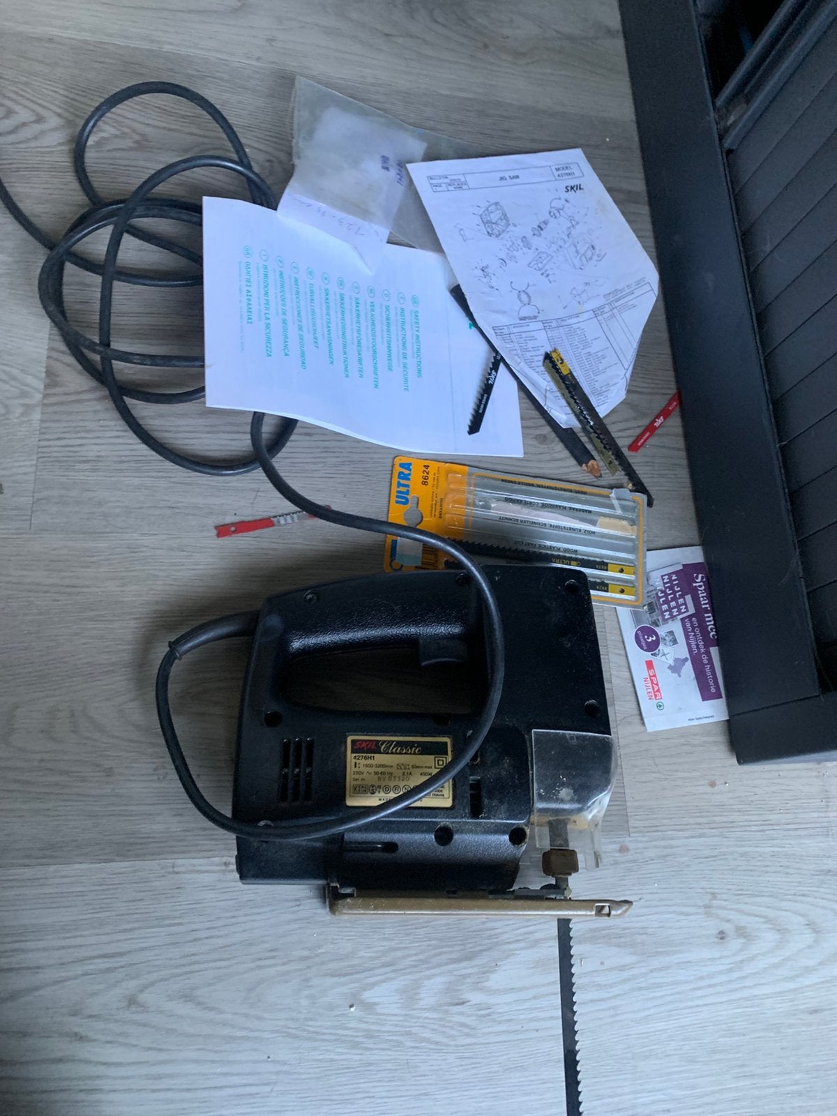 Top Craft Decoupeerzaag– Complet set met extra nieuwe zagen!, Tuin en Terras, Ophalen, Zo goed als nieuw