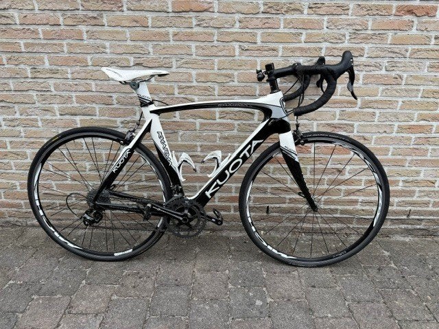 Kuota Kharma full carbon racefiets – maat 55, Fietsen en Brommers, Ophalen, Gebruikt, Carbon, Velgrem
