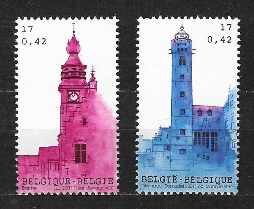 België OPC 3015-16 Toerisme Belforten  **, Ophalen of Verzenden, Postfris, Postfris