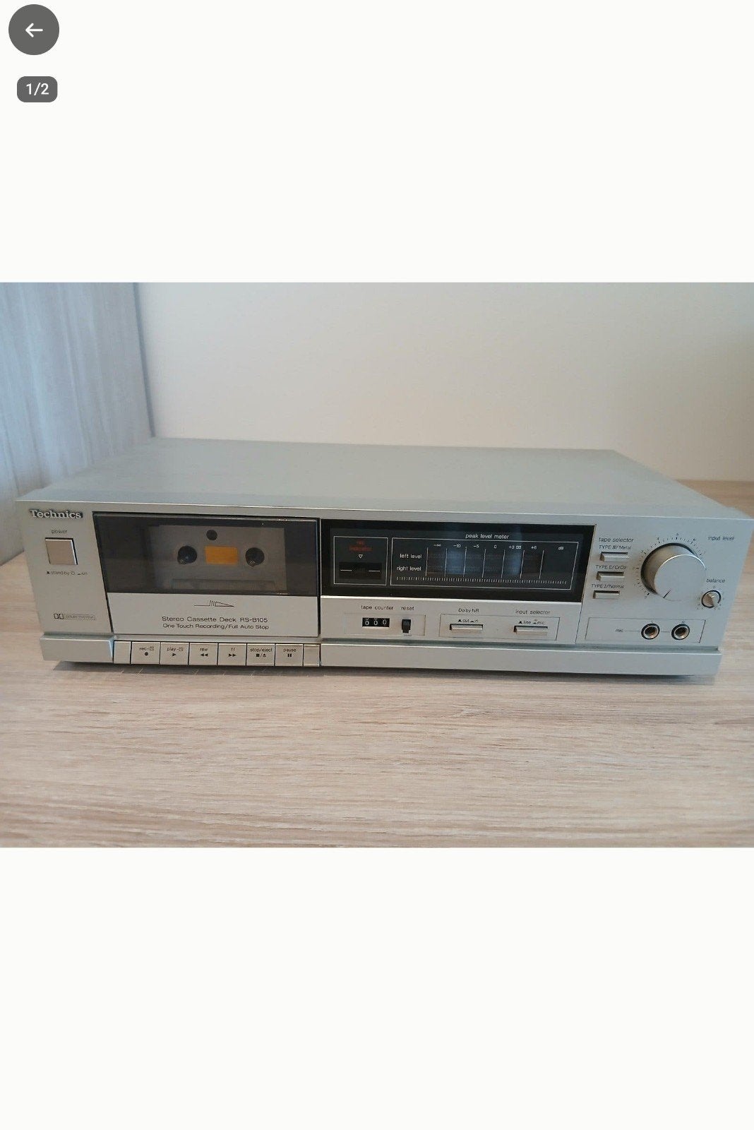 casetedek technics, TV, Hi-fi & Vidéo, Enlèvement