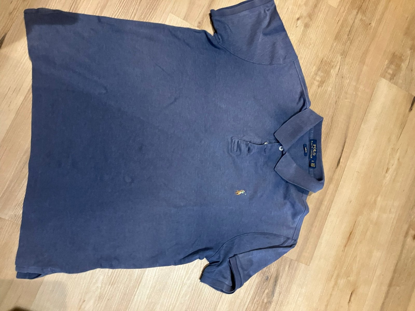 Herenpolo ralph lauren, Kleding | Heren, Polo's, Ophalen, Zo goed als nieuw, Maat 52/54 (L), Blauw