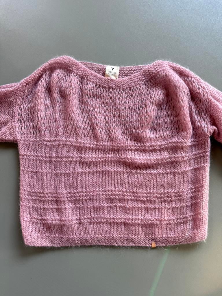 ZGAN opengebreide trui mohair superkid van VEST, Kleding | Dames, Truien en Vesten, Verzenden, Zo goed als nieuw, Maat 38/40 (M)