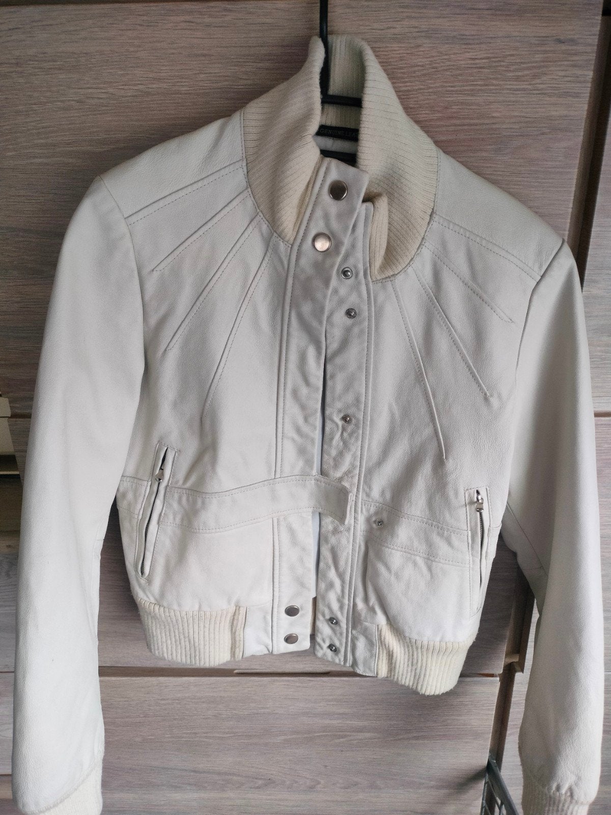 Prachtig nieuw lederen jasje s, Kleding | Dames, Jassen | Zomer, Ophalen, Maat 36 (S)
