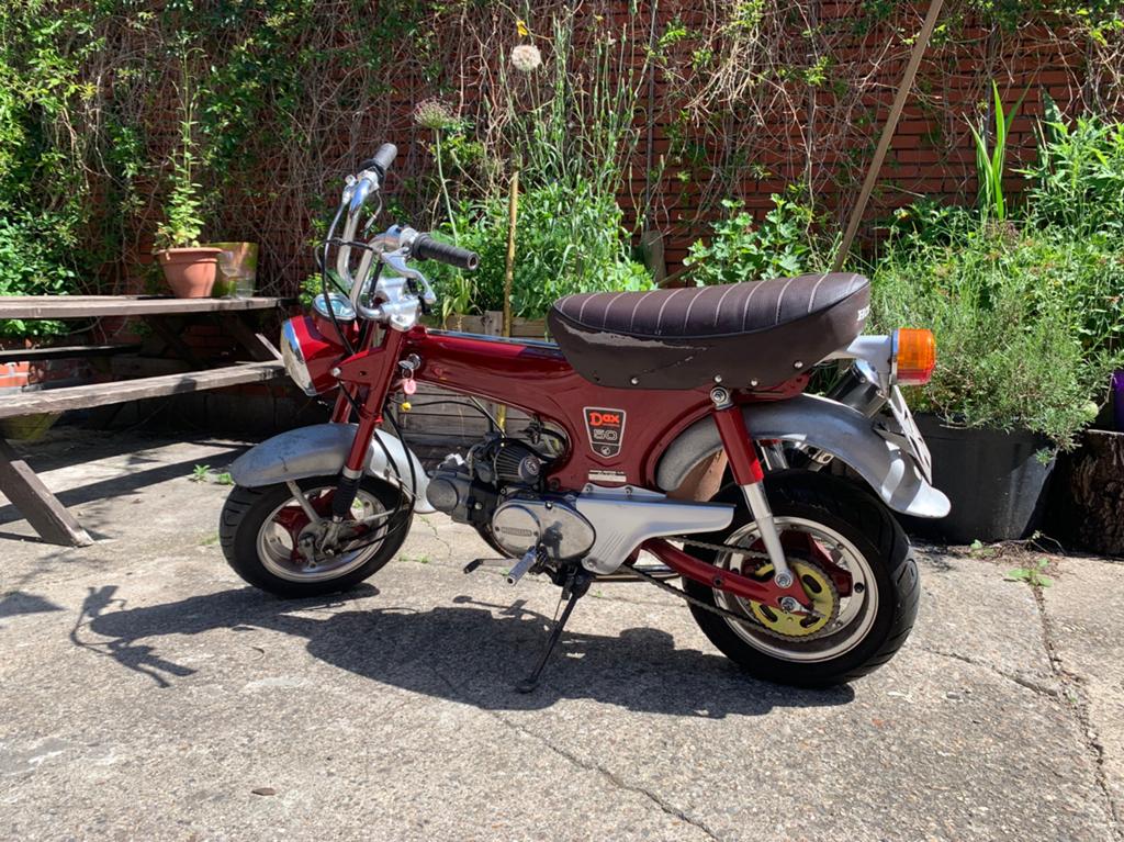 Honda DAX ST50 1970, Vélos & Vélomoteurs, Autres marques, 4 vitesses, Classe B (45 km/h), Enlèvement