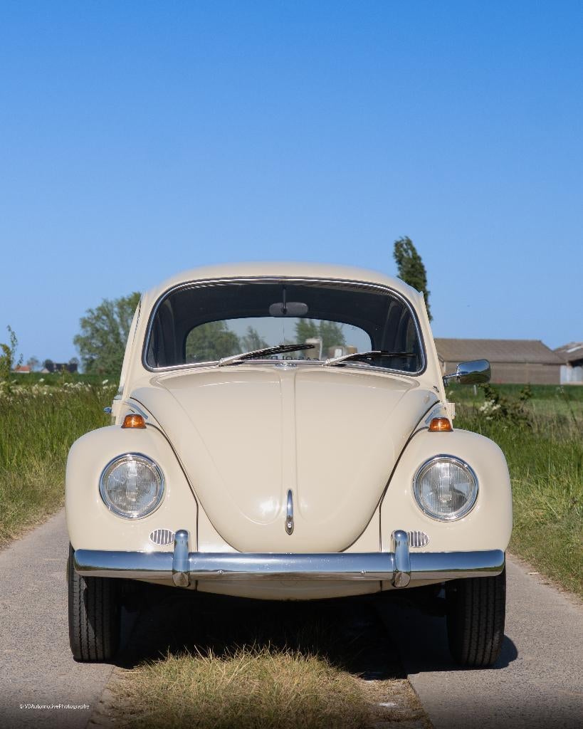 Vw kever 1200 bwj 1971 perfecte staat, gekeurd + garantie, Auto's, Volkswagen, 4 zetels, Beetle (Kever), 4 cilinders, Beige