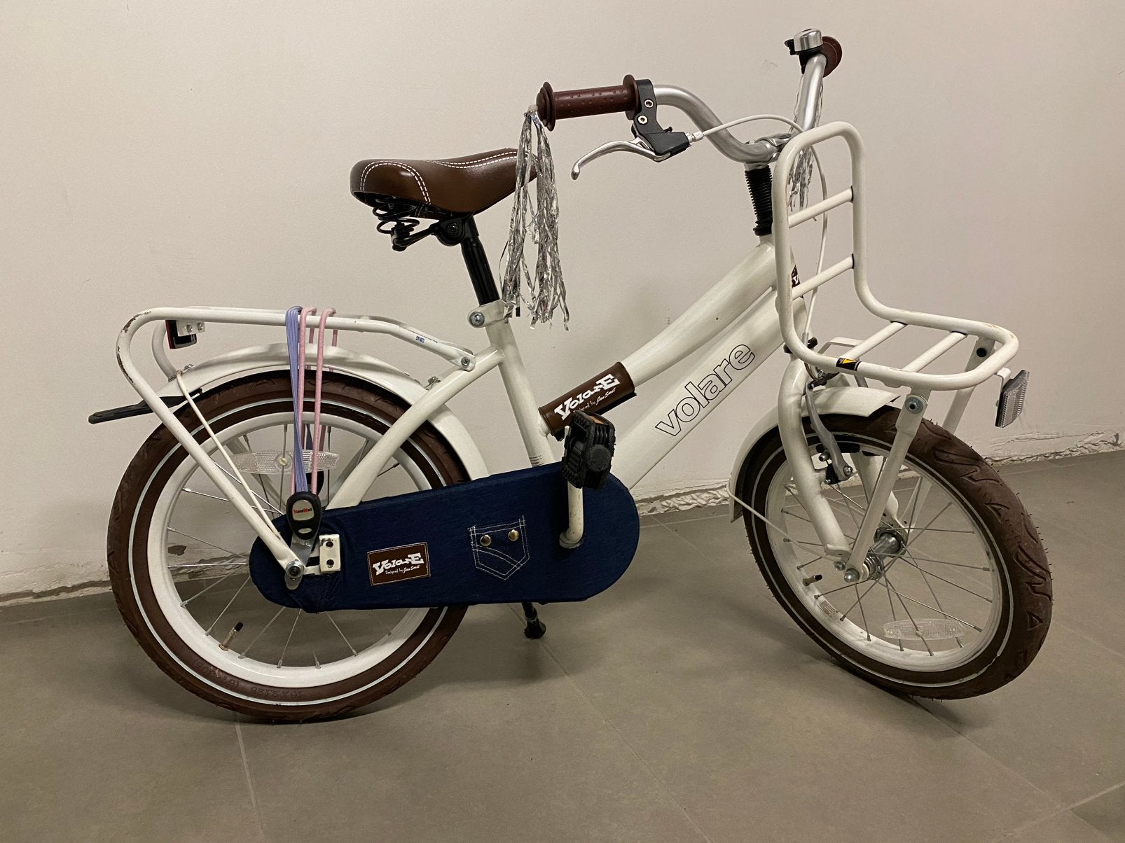 Kinderfiets 16 inch volore, Vélos & Vélomoteurs, Vélos | Vélos pour enfant, Enlèvement, Utilisé, Frein à rétropédalage, 16 à 20 pouces